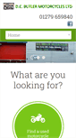 Mobile Screenshot of dcbutler.co.uk