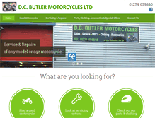 Tablet Screenshot of dcbutler.co.uk